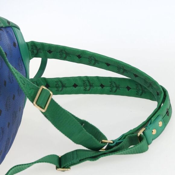 MCM Vintage Vicetos Backpack Pvc Leather Multicolour Pvc Backpack Bag - Picture 15 of 16